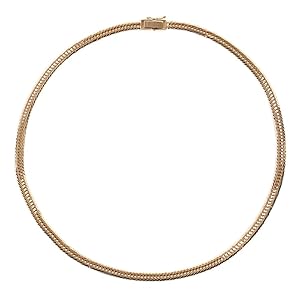 Amazon | [ハッピーグッツショップ] 18金 喜平 ネックレス 12面